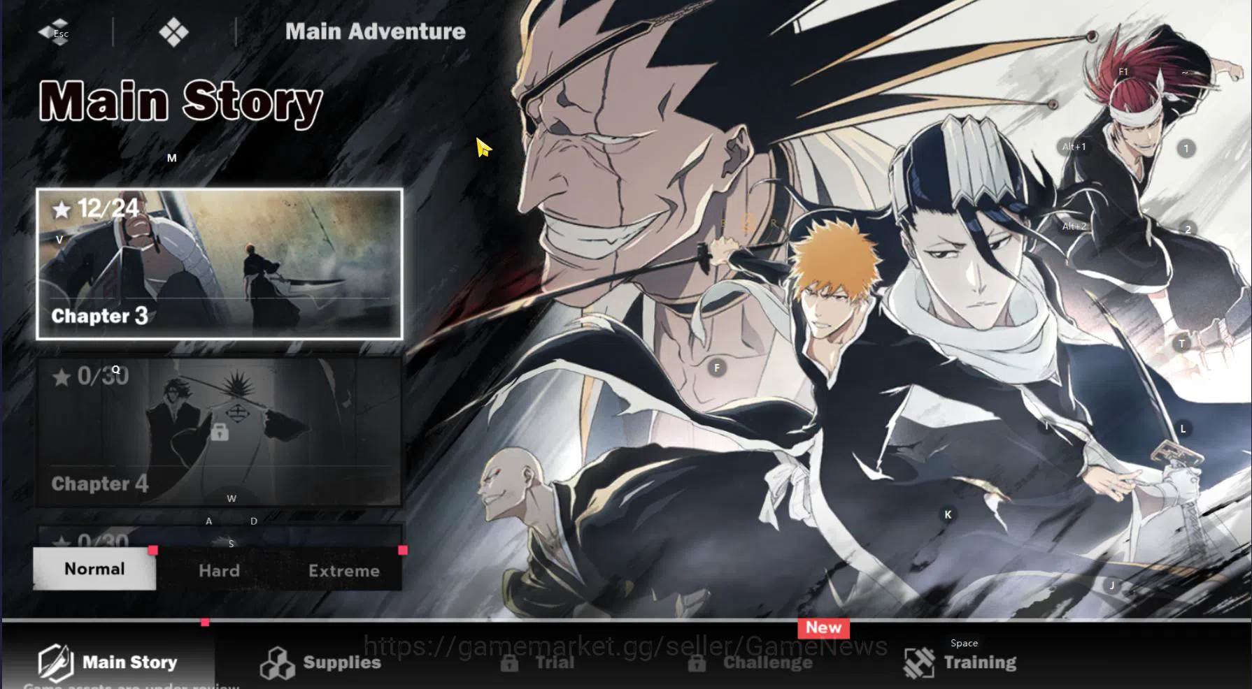 BLEACH: Soul Resonance Accounts Sv SEA Nuverse |Lv16|2 SRR(Ichigo+Ikkaku)9SR(Uryu, image 3