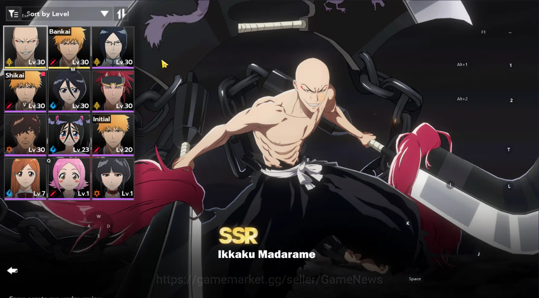 BLEACH: Soul Resonance Accounts Sv SEA Nuverse |Lv16|2 SRR(Ichigo+Ikkaku)9SR(Uryu, image 7