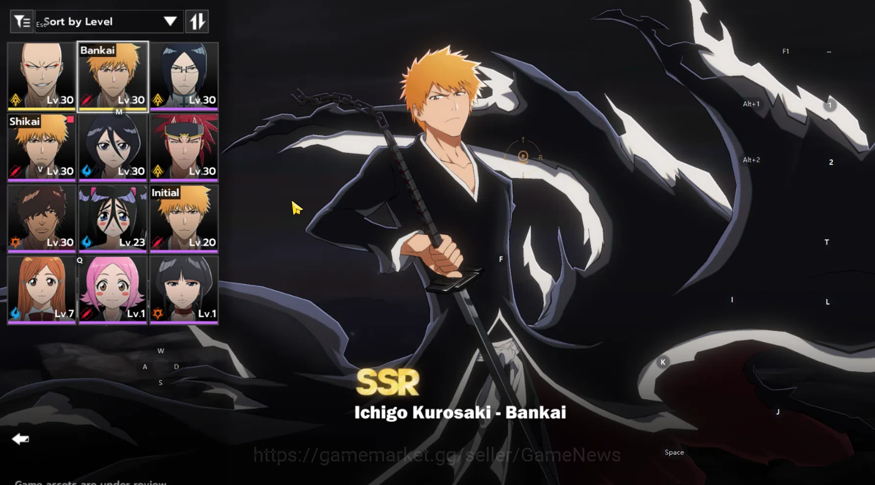 BLEACH: Soul Resonance Accounts Sv SEA Nuverse |Lv16|2 SRR(Ichigo+Ikkaku)9SR(Uryu, image 8