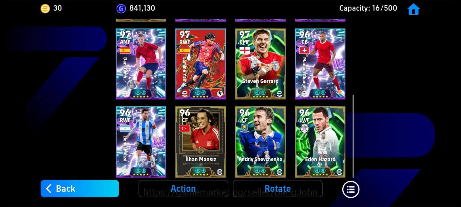 eFootball Accounts Mobile|PW 3193|Johan Cruyff Epic,David Beckham Epi image 8
