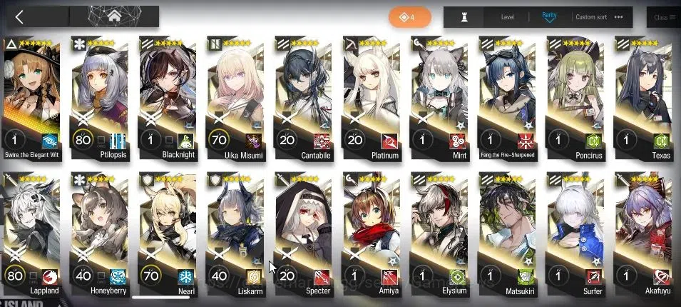 Arknights Accounts Lv 93|210 Op+48 Outfit|26K Orundum|8 Limited|Wisad image 6