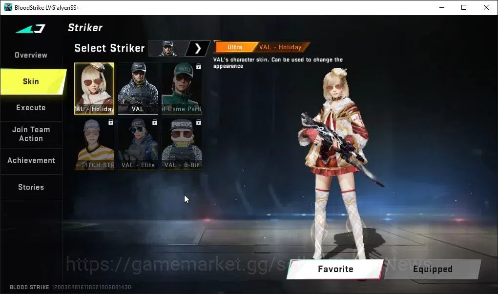 Blood Strike Accounts ASIA|ETERNAL DEagle|Melee ULTRA One-Handed Axe|Col image 10