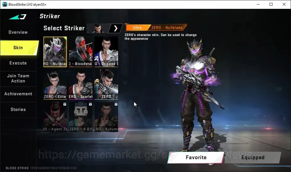 Blood Strike Accounts ASIA|ETERNAL DEagle|Melee ULTRA One-Handed Axe|Col image 11