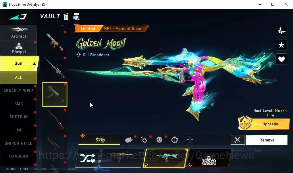 Blood Strike Accounts ASIA|ETERNAL DEagle|Melee ULTRA One-Handed Axe|Col image 14