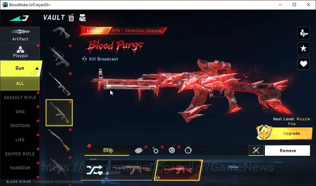 Blood Strike Accounts ASIA|ETERNAL DEagle|Melee ULTRA One-Handed Axe|Col image 15