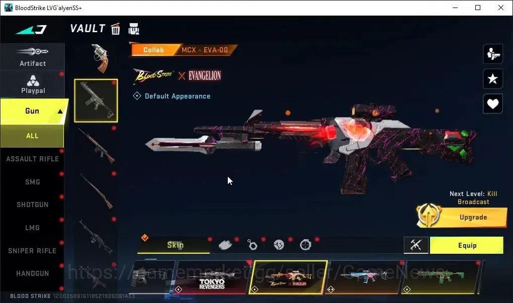 Blood Strike Accounts ASIA|ETERNAL DEagle|Melee ULTRA One-Handed Axe|Col image 20