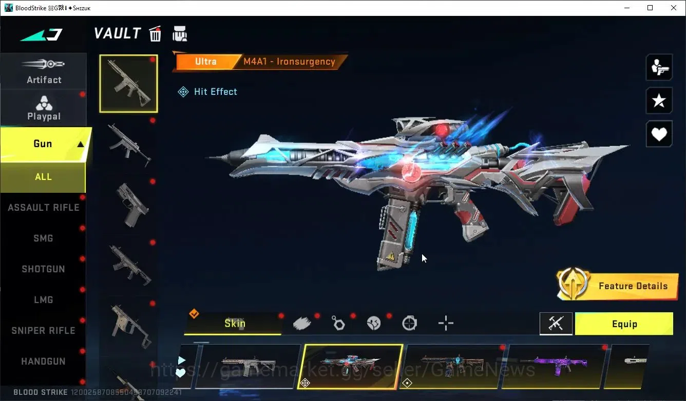 Blood Strike Accounts Collab Skin ASIA|ETERNAL DeAgle+COLLAB OPM-Mumen Rider,EnZo-Kraken,TR FN2K,Jack,7DS 19