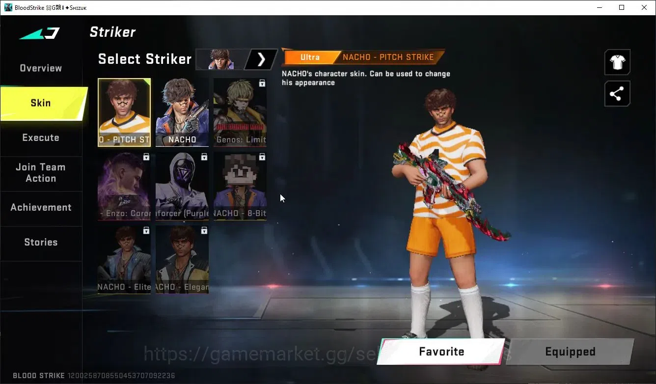 Blood Strike Accounts Collab Skin ASIA|ETERNAL DeAgle+COLLAB OPM-Mumen Rider,EnZo-Kraken,TR FN2K,Jack,7DS 7
