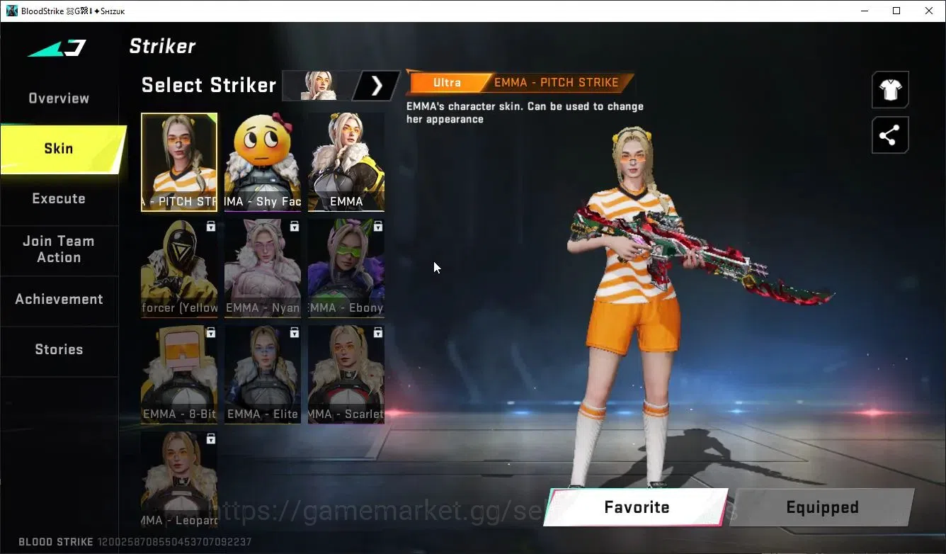 Blood Strike Accounts Collab Skin ASIA|ETERNAL DeAgle+COLLAB OPM-Mumen Rider,EnZo-Kraken,TR FN2K,Jack,7DS 9