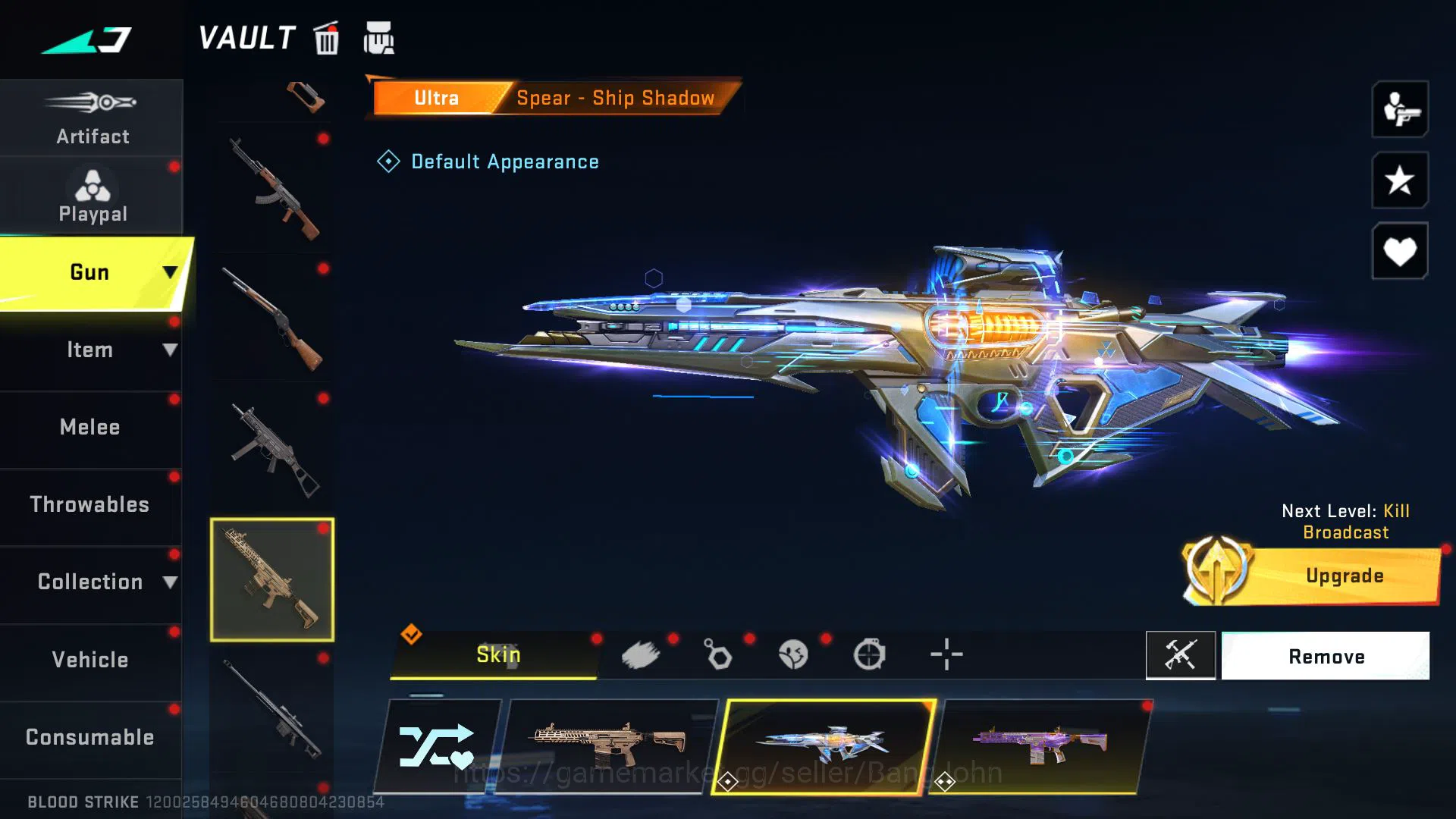Blood Strike Accounts ASIA|ETHERNAL=MP5-BLOODRIFT(LV3),KAG-6(LVL2),LIMIT image 10