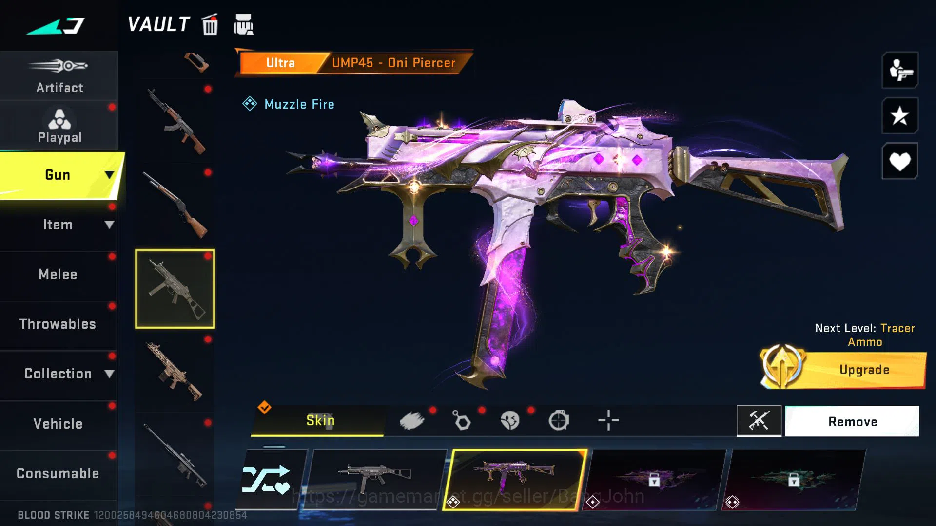 Blood Strike Accounts ASIA|ETHERNAL=MP5-BLOODRIFT(LV3),KAG-6(LVL2),LIMIT image 11