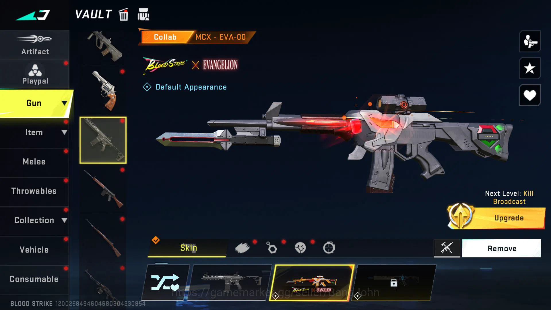 Blood Strike Accounts ASIA|ETHERNAL=MP5-BLOODRIFT(LV3),KAG-6(LVL2),LIMIT image 13