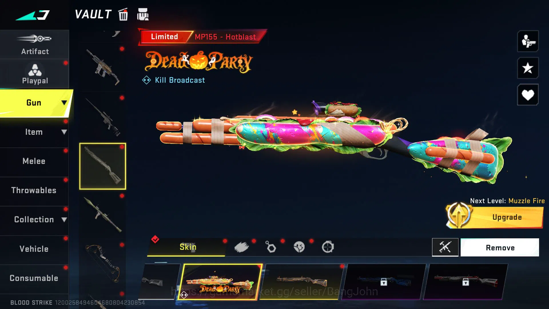 Blood Strike Accounts ASIA|ETHERNAL=MP5-BLOODRIFT(LV3),KAG-6(LVL2),LIMIT image 16