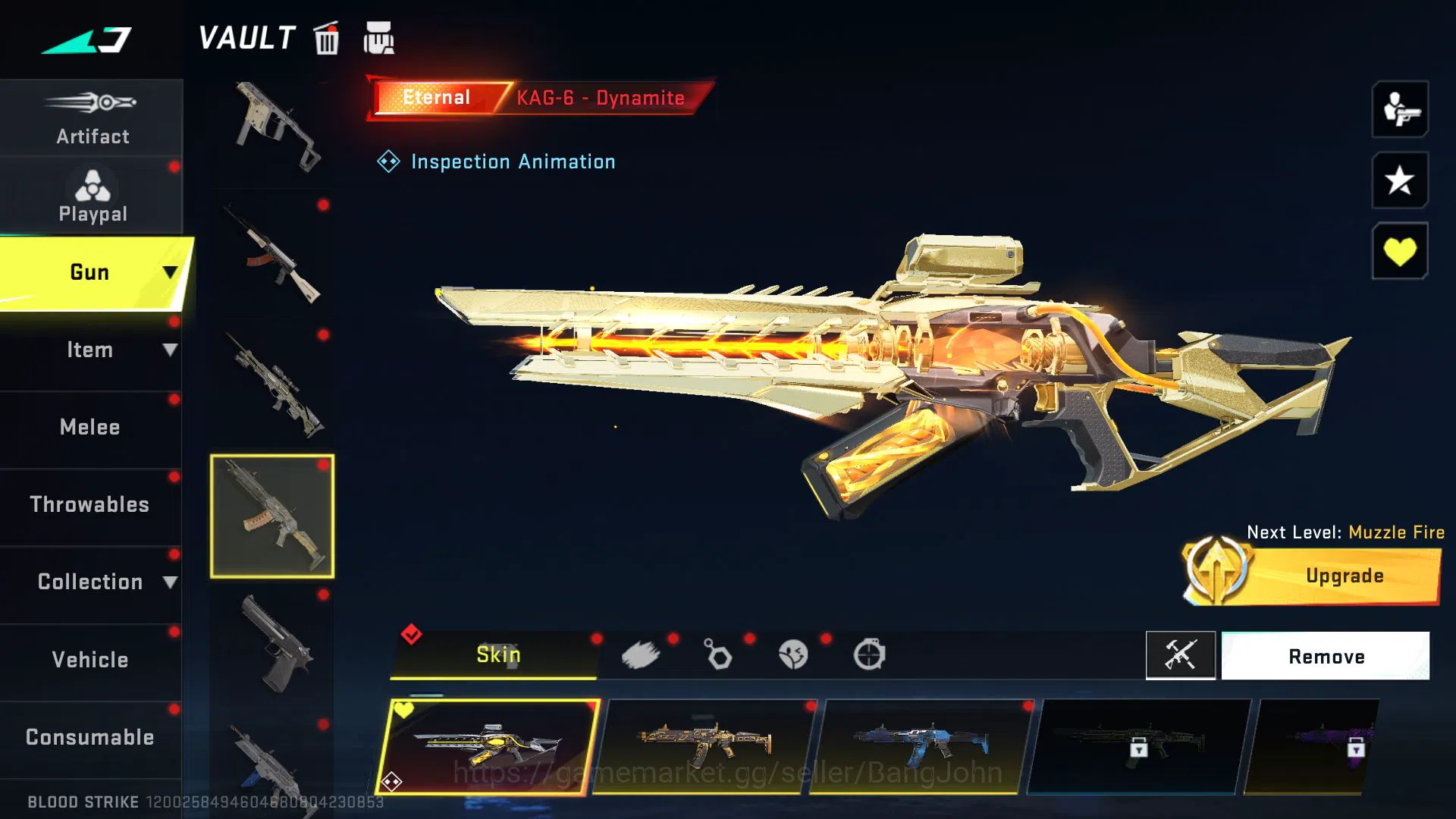 Blood Strike Accounts ASIA|ETHERNAL=MP5-BLOODRIFT(LV3),KAG-6(LVL2),LIMIT image 17