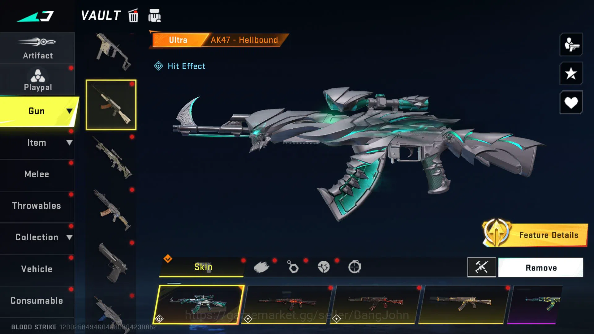 Blood Strike Accounts ASIA|ETHERNAL=MP5-BLOODRIFT(LV3),KAG-6(LVL2),LIMIT image 18