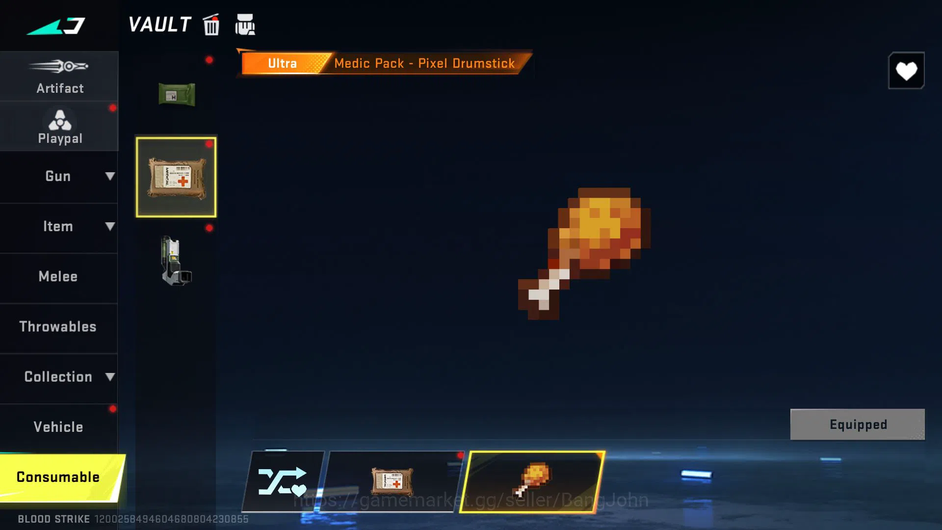 Blood Strike Accounts ASIA|ETHERNAL=MP5-BLOODRIFT(LV3),KAG-6(LVL2),LIMIT image 3