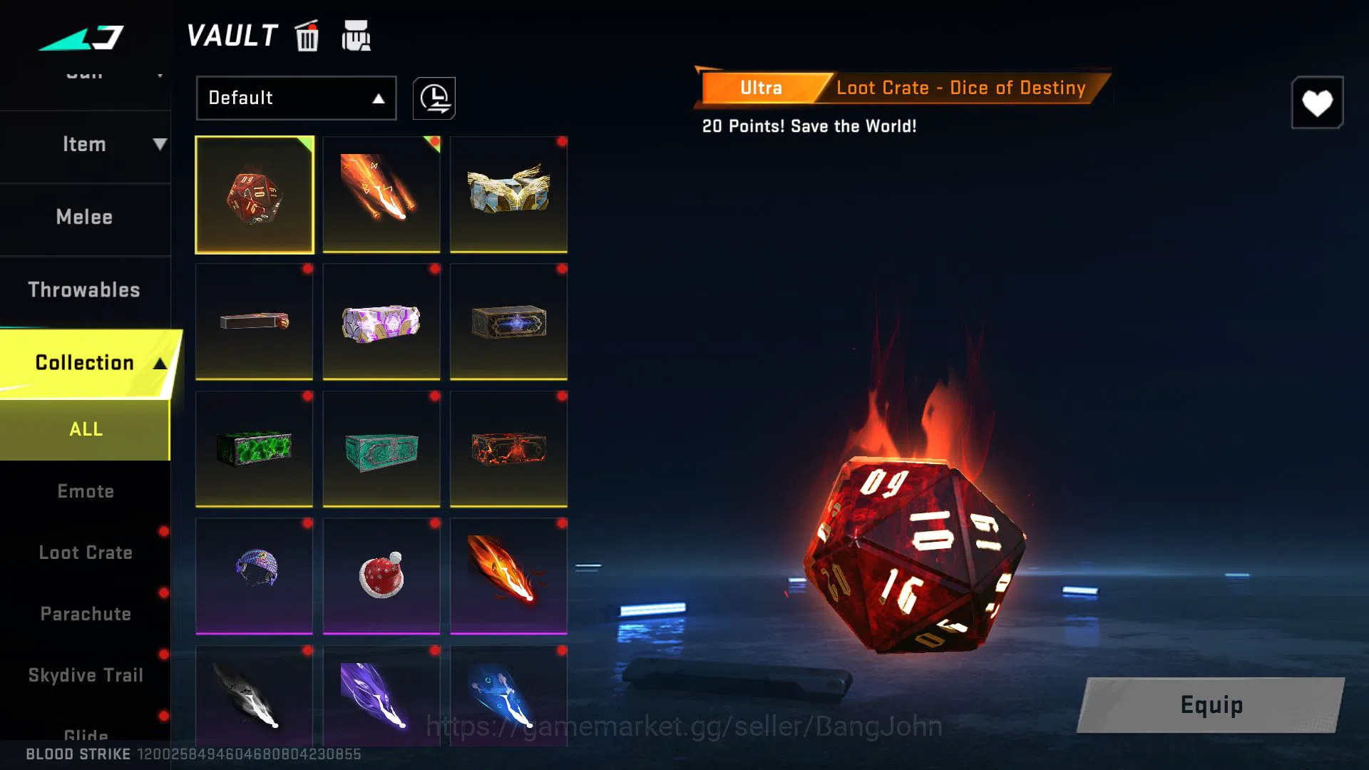 Blood Strike Accounts ASIA|ETHERNAL=MP5-BLOODRIFT(LV3),KAG-6(LVL2),LIMIT image 5
