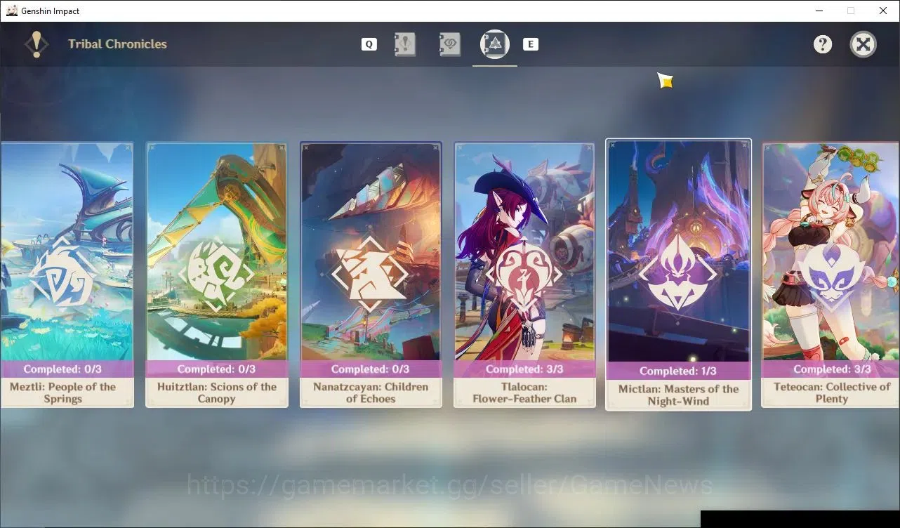 Genshin Impact Accounts ASIA|Free HSR + ZZZ |AR 54|4 Limited + (Flins+Sign image 15