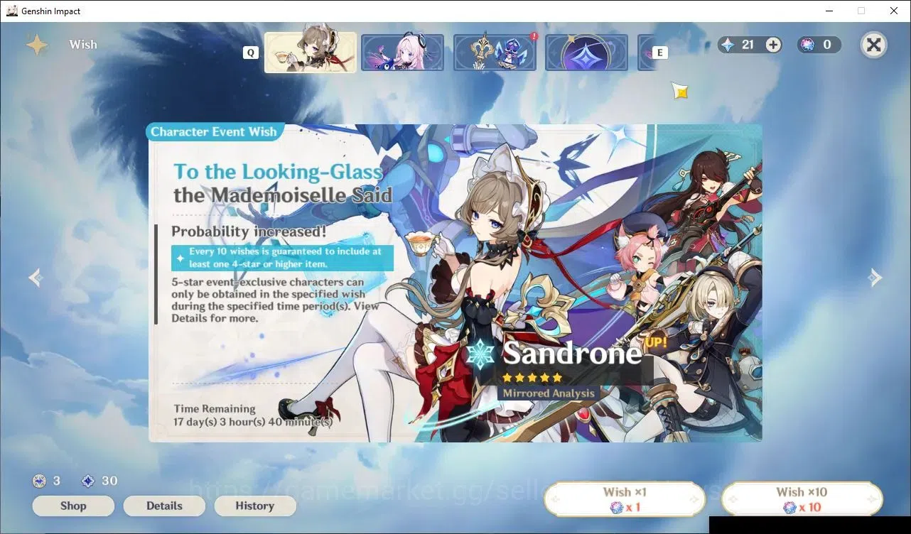 Genshin Impact Accounts ASIA|Free HSR + ZZZ |AR 54|4 Limited + (Flins+Sign image 18