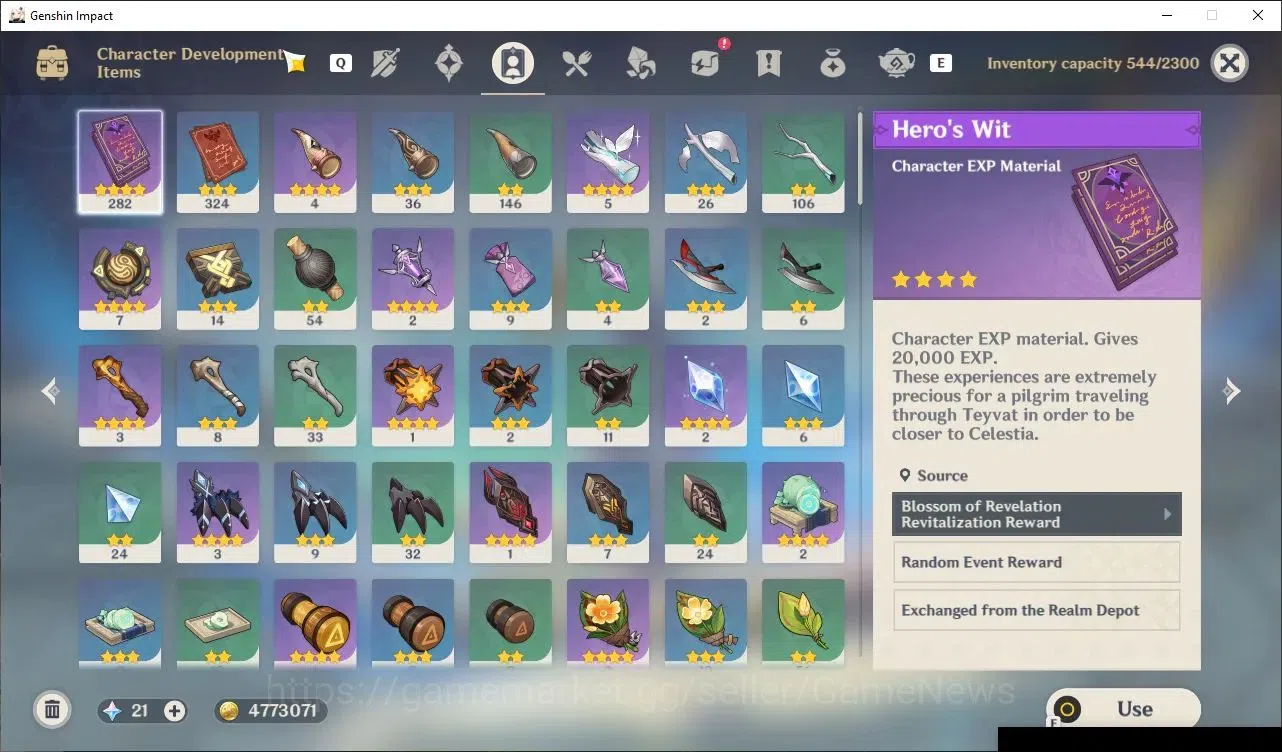Genshin Impact Accounts ASIA|Free HSR + ZZZ |AR 54|4 Limited + (Flins+Sign image 6