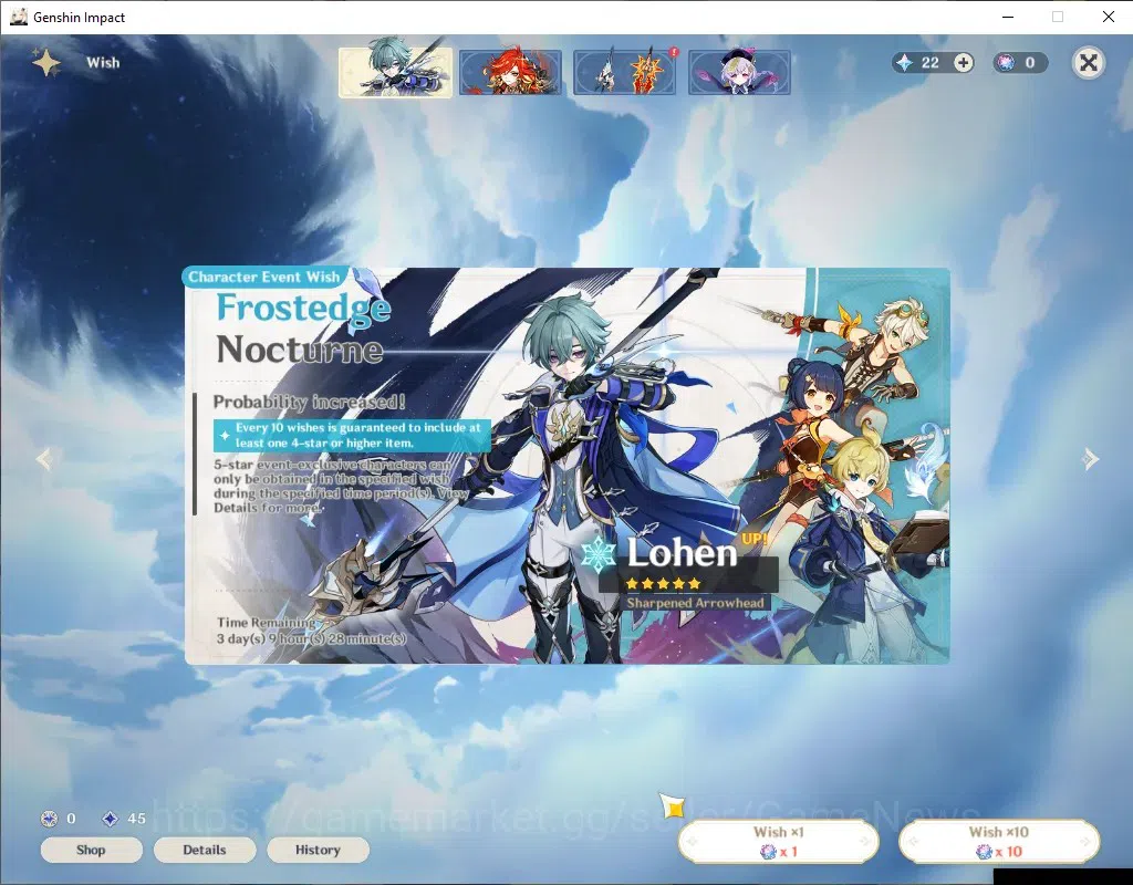 Genshin Impact Accounts ASIA|AR 11|All Unset|1 Limited + 1(*5 Char Standar image 8