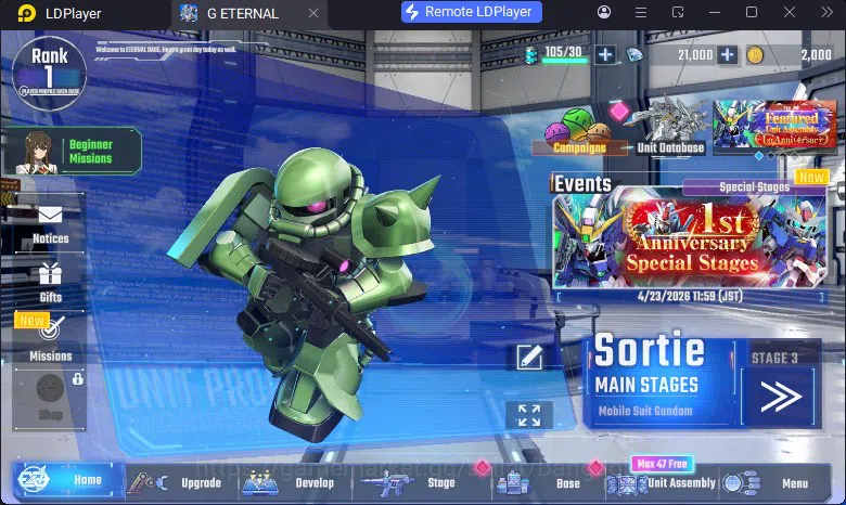 Global Rank 1 | FreshStory | 21+K Diamond, Selector Banner On, 4Gundam SSR+ 1Supp SSR | Gacha Acc, LogBandai Check SS RA224B SD Gundam G Generation ETERNAL Accounts Global Rank 1 | FreshStory | 21+K Diamond, Selector Banner On, 4Gundam SSR+ 1Supp