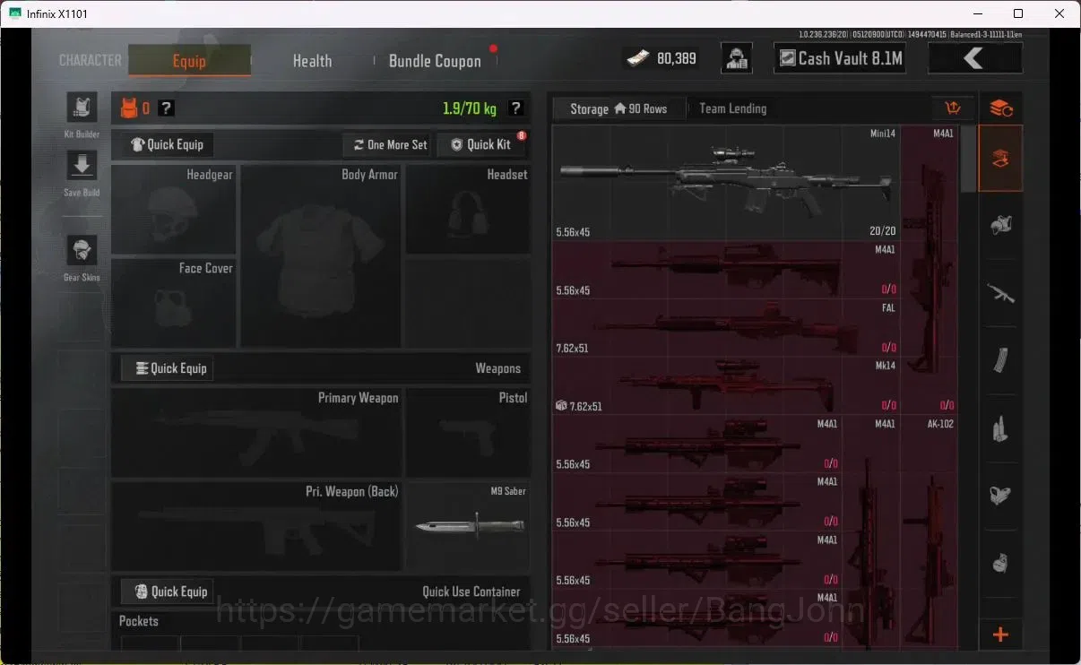Arena Breakout Accounts MOBILE Lvl 20 |SV 12,7M|CV 8,1M|MORE SKIN MORE RED image 7