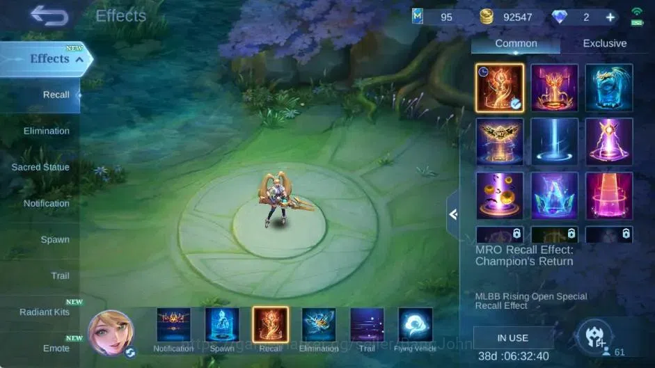 Mobile Legends: Bang Bang Accounts Global|Skin 72|Seasoned|KOF Karina|Prime Granger|C image 3