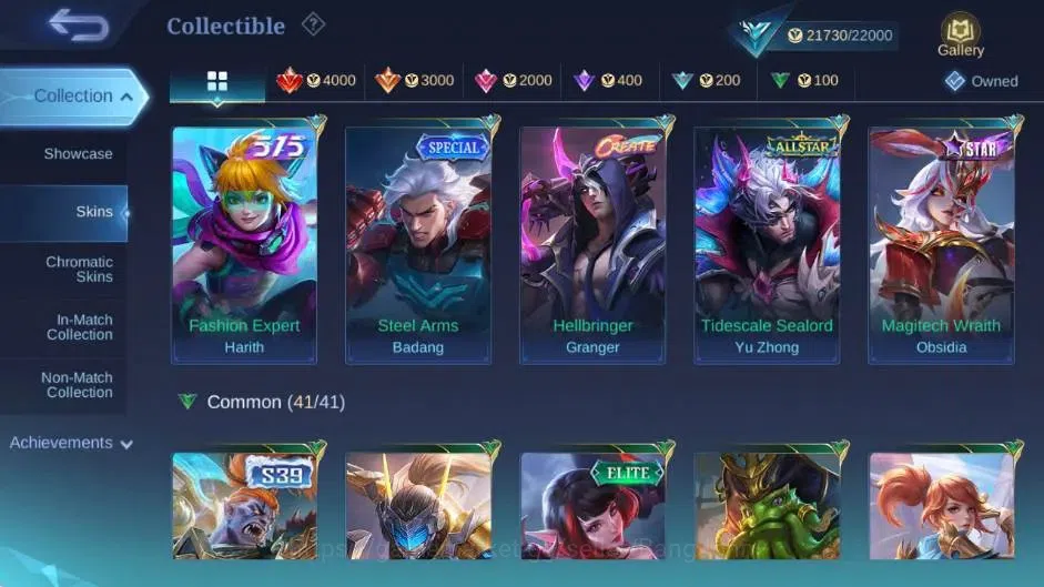 Mobile Legends: Bang Bang Accounts Global|Skin 72|Seasoned|KOF Karina|Prime Granger|C image 5