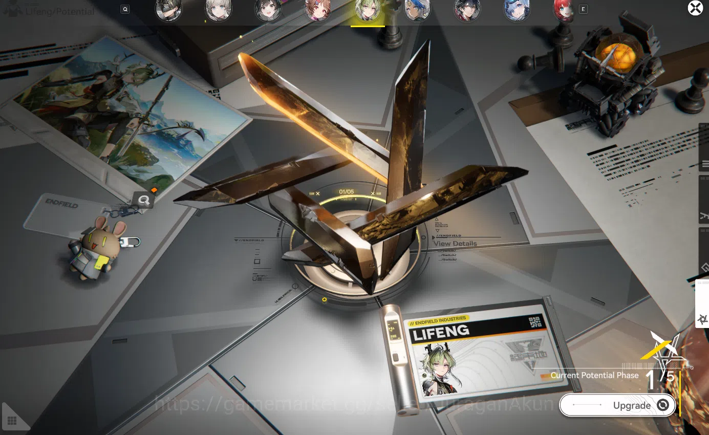 Arknights: Endfield Accounts ASIA | Fresh Starter | (2 SSR) Lifeng P1, Ardelia + 5 Char SR Character | Log Gryplink | Take 4