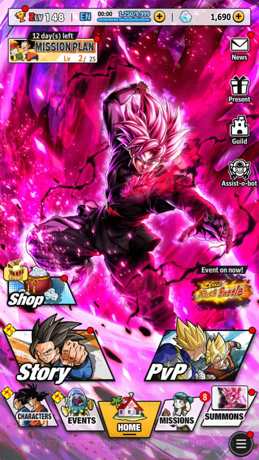 Dragon Ball Legends Accounts Android|Lvl 148|12.8M Total Power|1.6K CC|1 LR|2 U image 11