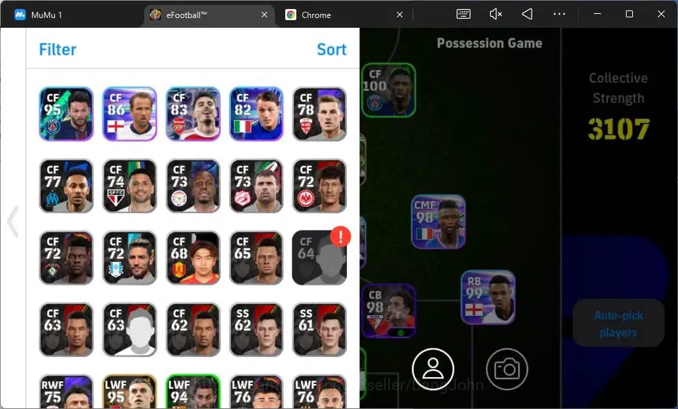 eFootball Accounts Mobile|PW 3107|Bigtime Ibrahimović|Epic Ronaldinho image 2
