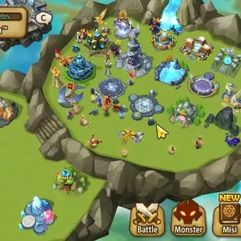 Summoners War: Sky Arena Accounts Mid-Game GLOBAL | Lv 75 | 2 LD [Dorothy,Cakra]+21 NB5[Old Wood,Thesar,Baleygr]+42