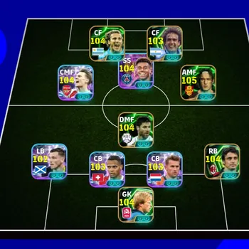 eFootball Accounts Legends & Iconic Players EFOOTBALL COLLECTIVE 3214+ | SHOWTIME D DOUE,M ODEGARD,G BATISTUTA,TOTTI,M