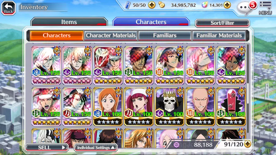 Bleach: Brave Souls Accounts GLOBAL]14K Orb+Fresh All Story|Ichigo19thAnniv,Hal image 11