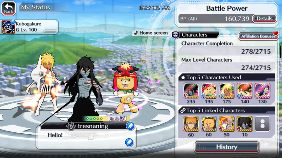 Bleach: Brave Souls Accounts GLOBAL]14K Orb+Fresh All Story|Ichigo19thAnniv,Hal image 3