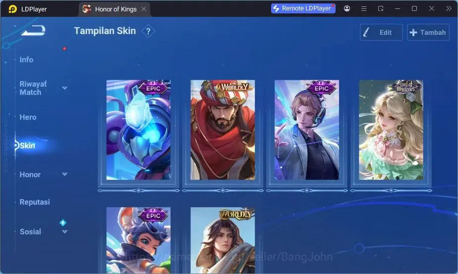 Honor of Kings Accounts GLOBAL|77HR|68SK|ShanHai Yaria|KIC Jing|LOM Shi,Gu image 16