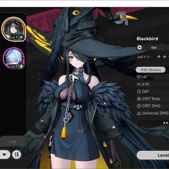 Neverness to Everness Accounts NA|Starter HL3 | 1 Limit S-Class Blackbird |S-Class Selector ON| MC Male  | Very Low Explore