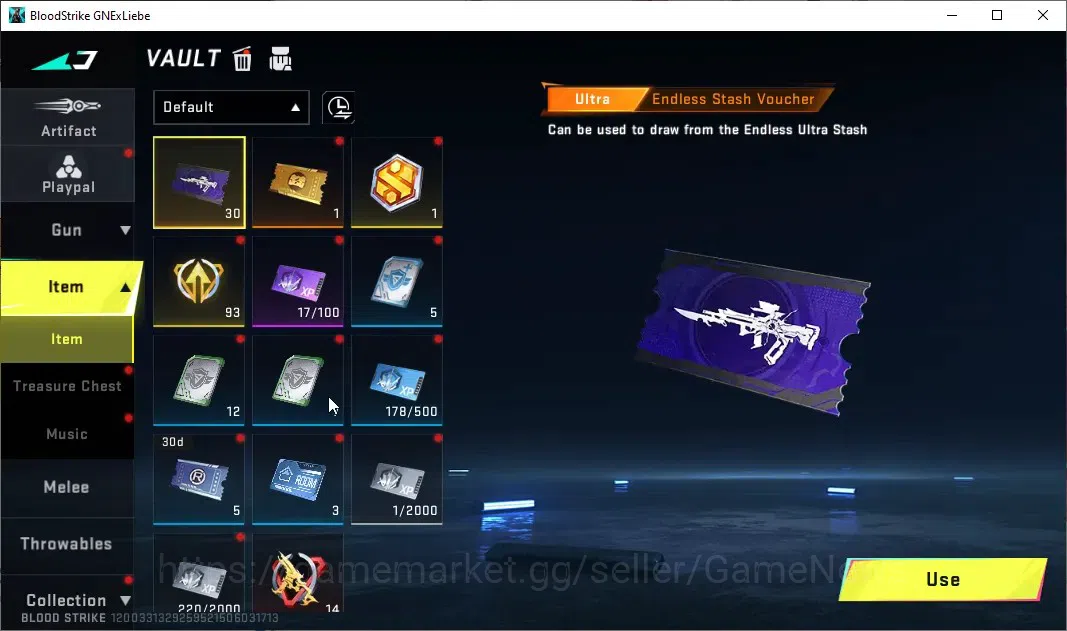 Blood Strike Accounts ASIA|ETERNAL Vector-Shadowdrake|10 ULTRA [Hank,Emm image 17