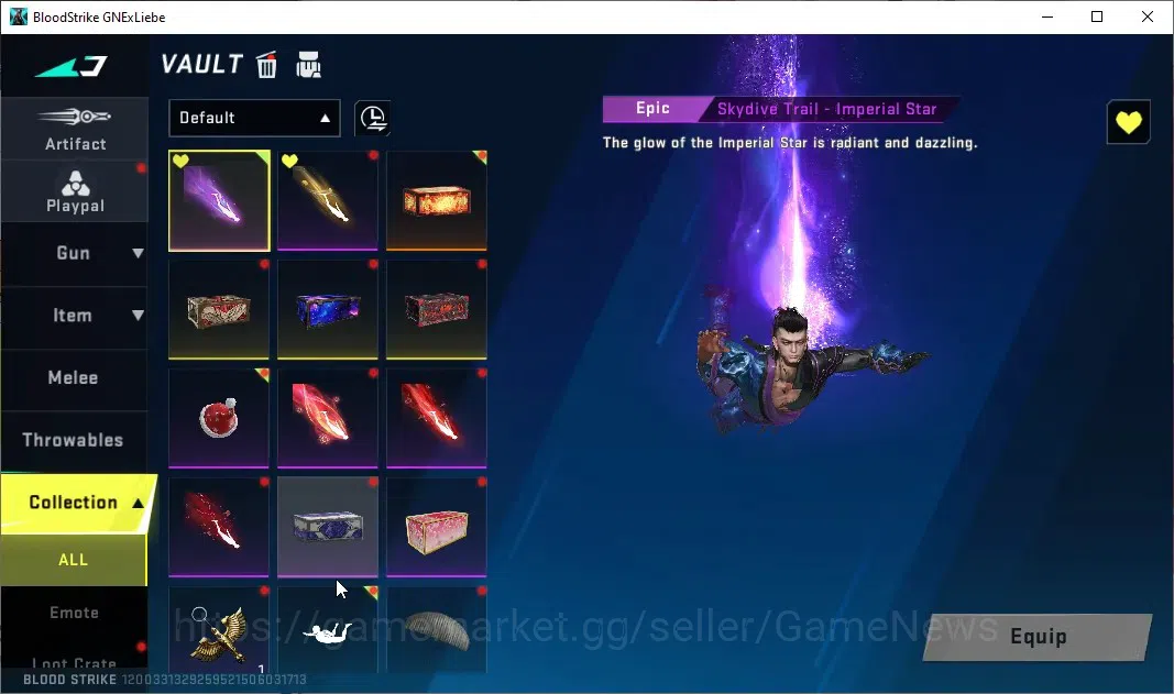 Blood Strike Accounts ASIA|ETERNAL Vector-Shadowdrake|10 ULTRA [Hank,Emm image 18