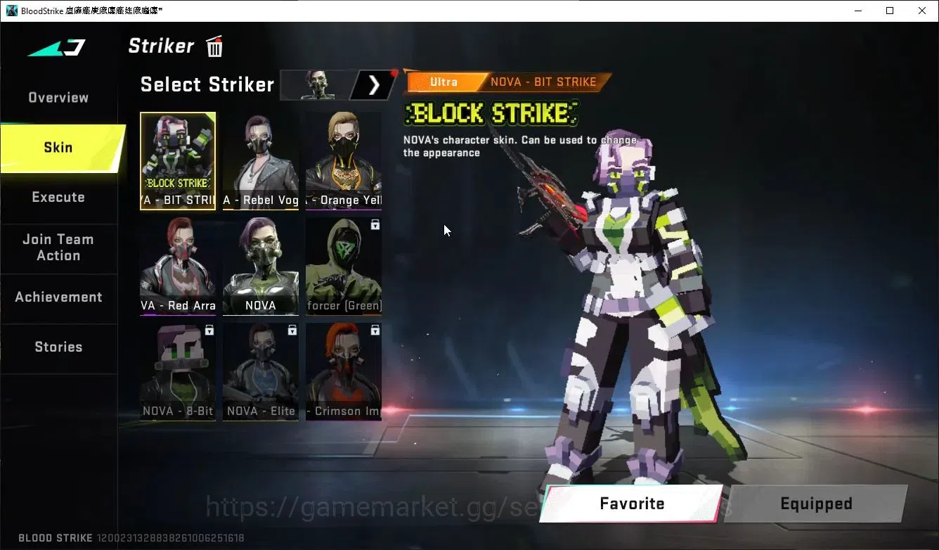 Blood Strike Accounts ASIA|ETERNAL DeAgle+MELEE LightBlade,Zenpa|Collab  image 13