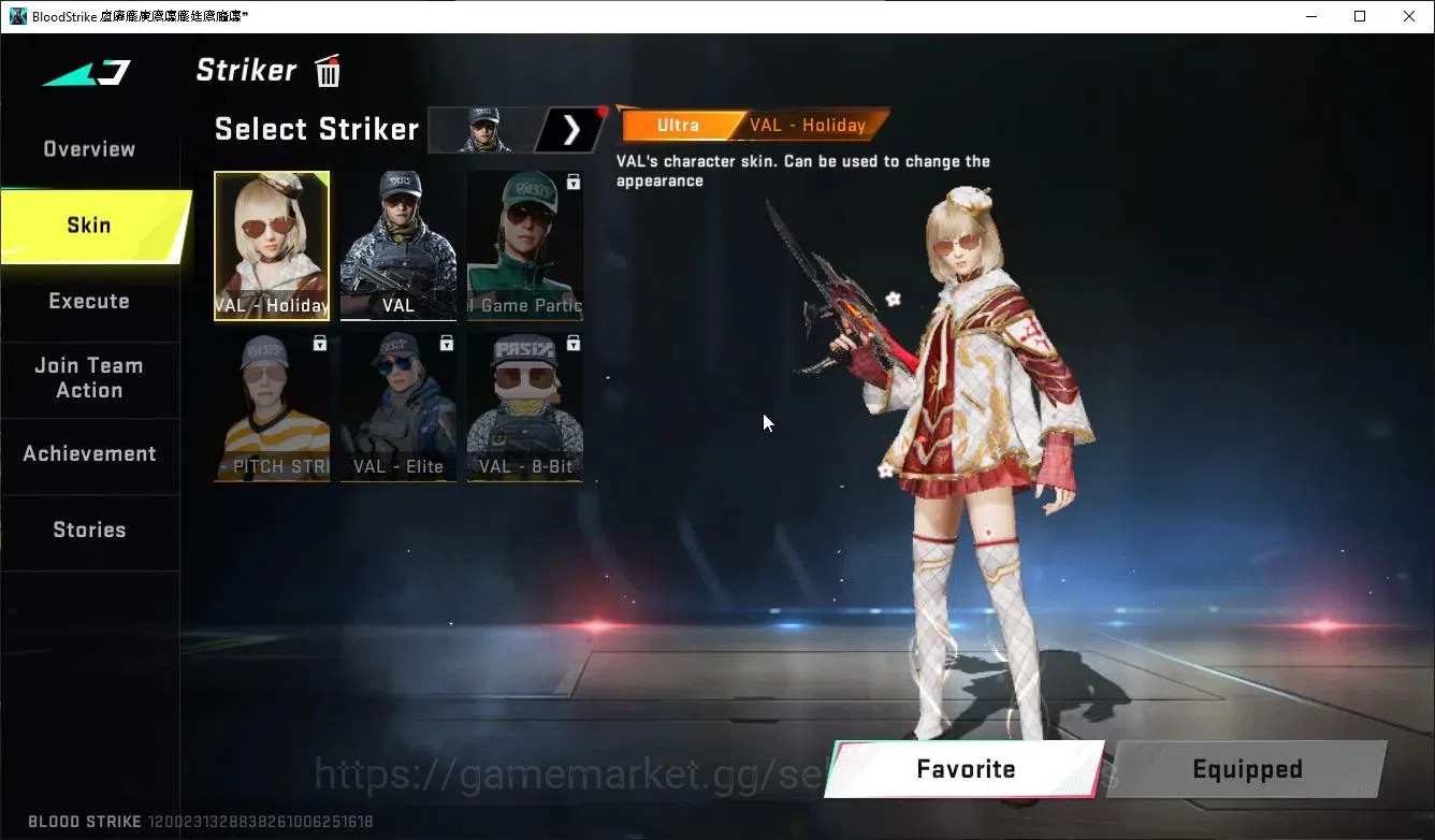 Blood Strike Accounts ASIA|ETERNAL DeAgle+MELEE LightBlade,Zenpa|Collab  image 15