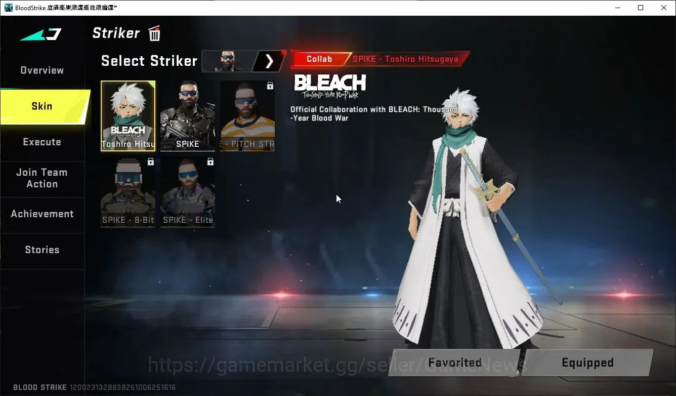 Blood Strike Accounts ASIA|ETERNAL DeAgle+MELEE LightBlade,Zenpa|Collab  image 3