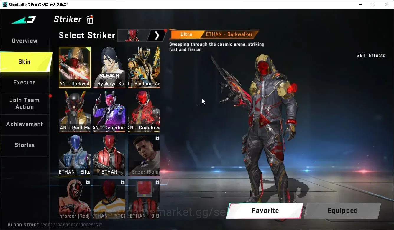 Blood Strike Accounts ASIA|ETERNAL DeAgle+MELEE LightBlade,Zenpa|Collab  image 6