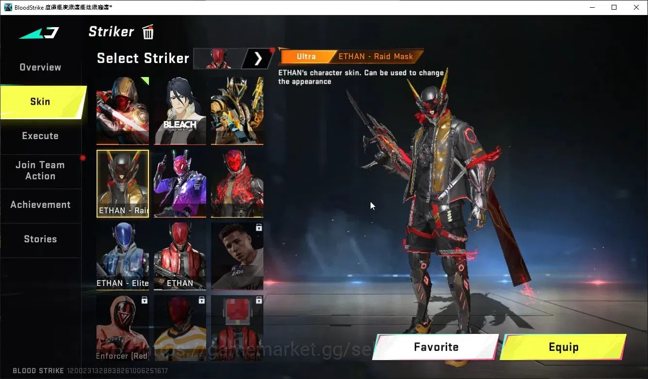 Blood Strike Accounts ASIA|ETERNAL DeAgle+MELEE LightBlade,Zenpa|Collab  image 8