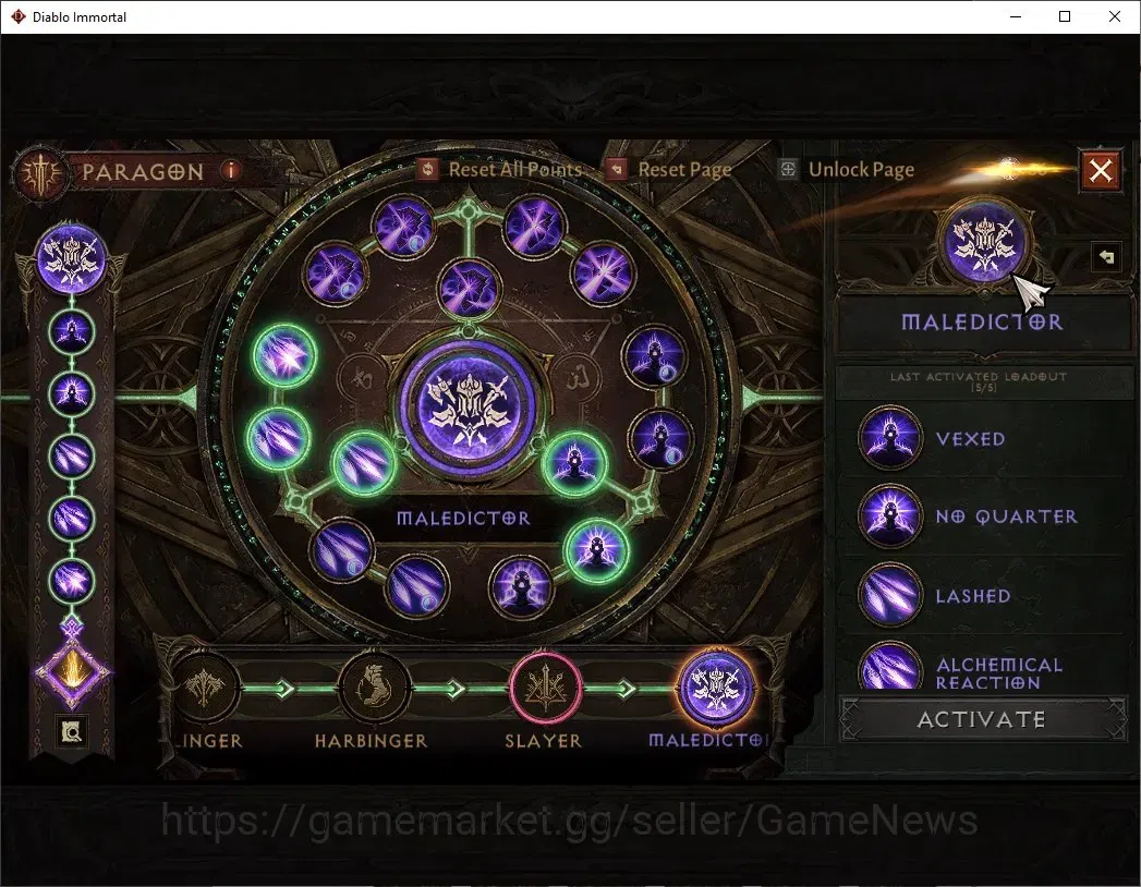 Diablo Immortal Accounts NA - High Heavens|CS ON|Lv60(866)|Necromancer|44K  image 12