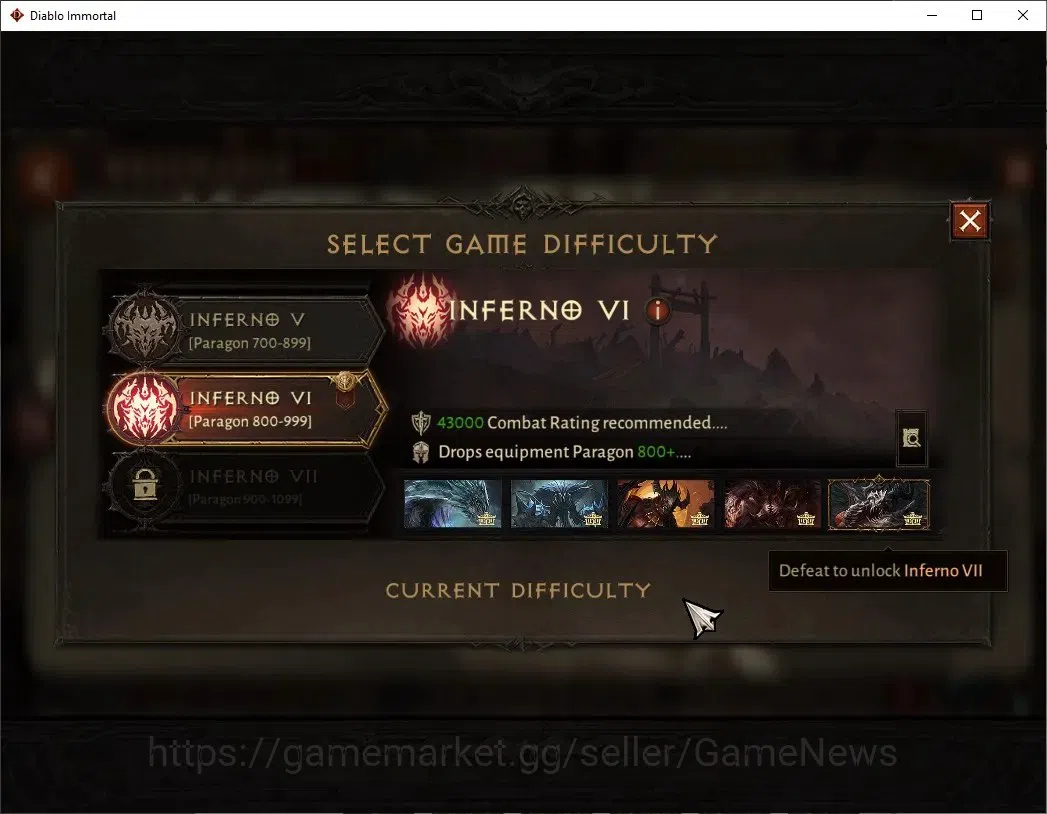 Diablo Immortal Accounts NA - High Heavens|CS ON|Lv60(866)|Necromancer|44K  image 14
