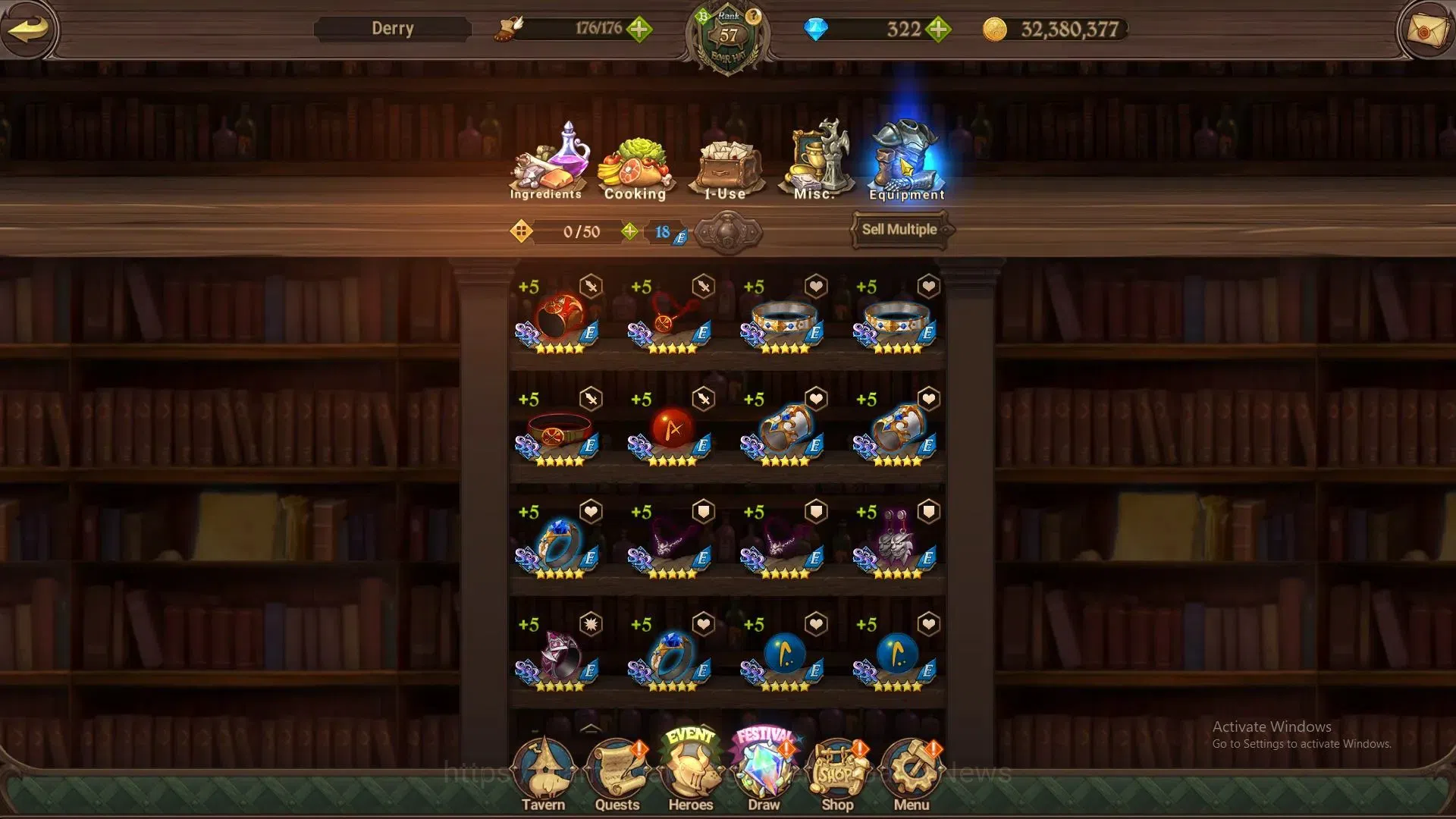 The Seven Deadly Sins: Grand Cross Accounts GLOBAL|1M CC|20 LS,322 Dm|2 LR+8 UR|Burnhild,Eliza image 14
