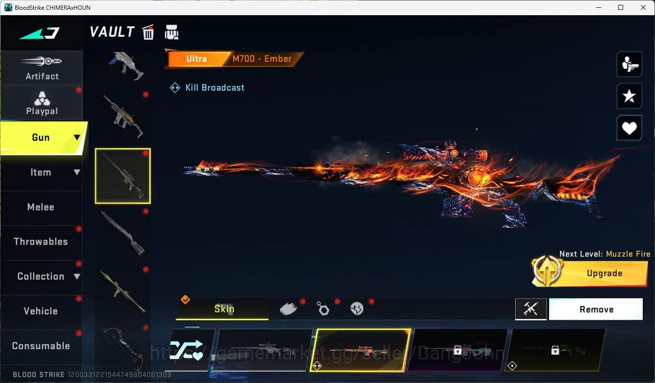 Blood Strike Accounts ASIA | 2 Collab Gun BLEACH| 2 Limited Gun | 3 Ultr image 13