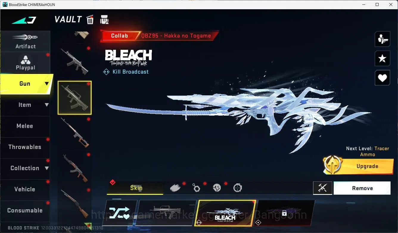 Blood Strike Accounts ASIA | 2 Collab Gun BLEACH| 2 Limited Gun | 3 Ultr image 16